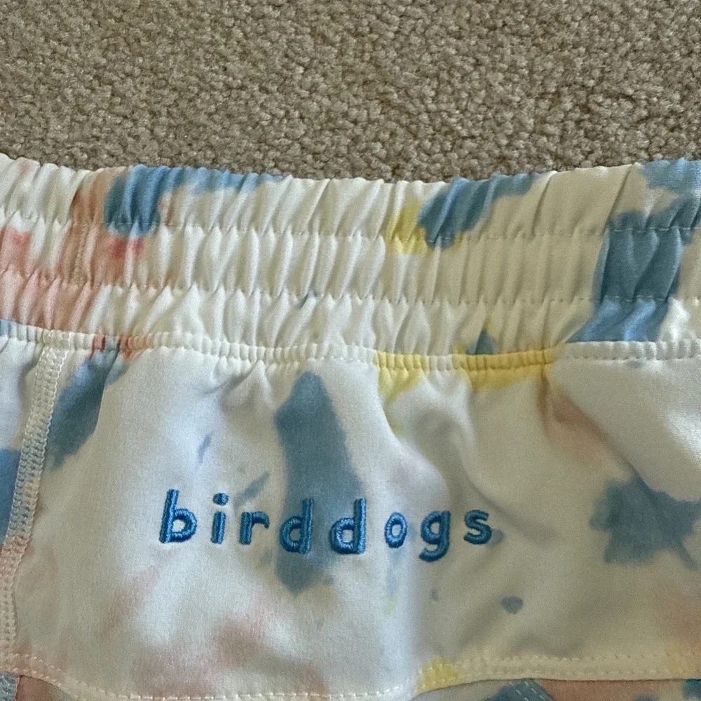BirdDogs Swim Trunks Mens XL Tie Dyed Lined Boom For Your Boomstick Surfing 9